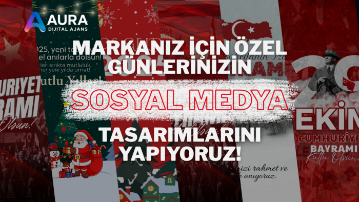 özel günler için post/story tasarlarım