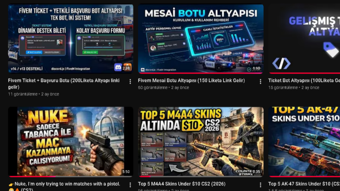 YouTube videolarınız için dikkat çekici kapaklar yaparım