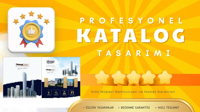 profesyonel  katalog tasarlımlarınızı yapabilirim