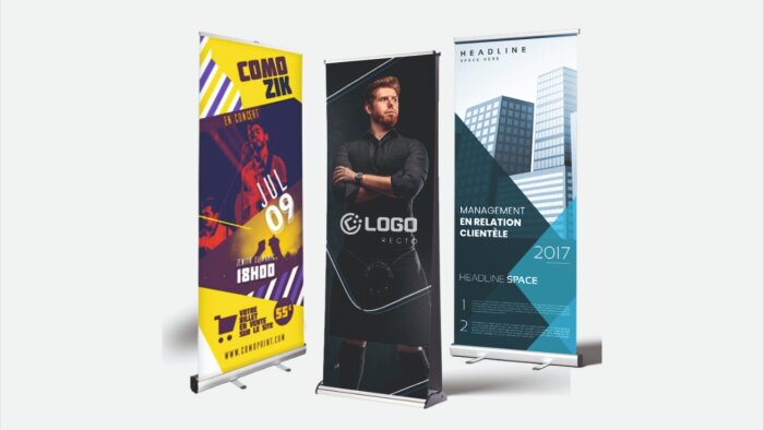 kişisel ve kurumsal ürünler için roll-up banner yaparım
