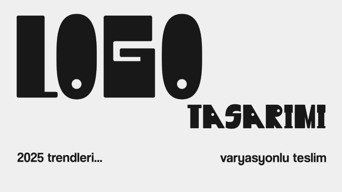 logonuzu günümüz trendlerine uygun şekilde tasarlarım