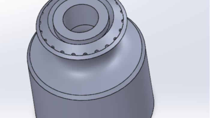 SolidWorks ile karmaşık mekanik parça tasarlıyorum
