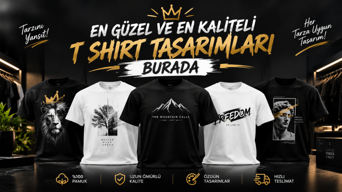 sizi yansıtacak bir  t shirt tasarlayabilirim