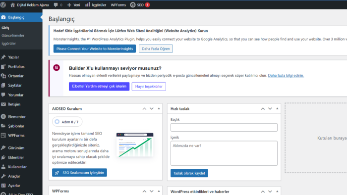 işletmen için profesyonel web sitesi tasarlıyorum
