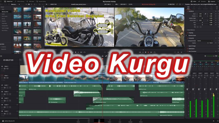 videolarınızın edit, montaj ve kurgusunu yapabilirim