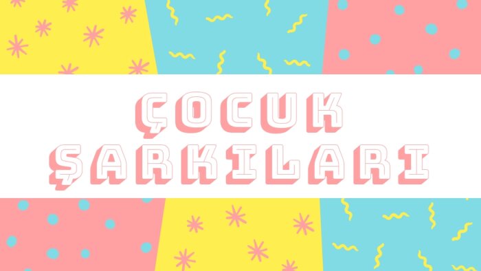 çocuk şarkıları ve ninniler yapabilirim
