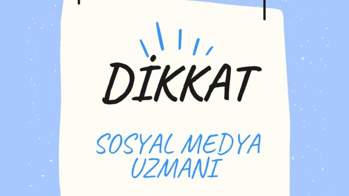 uzman olarak sosyal medya konusunda size yardım edebilirim