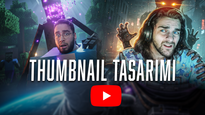 Youtube kanalınız için Thumbnaıl tasarımları yapabilirim