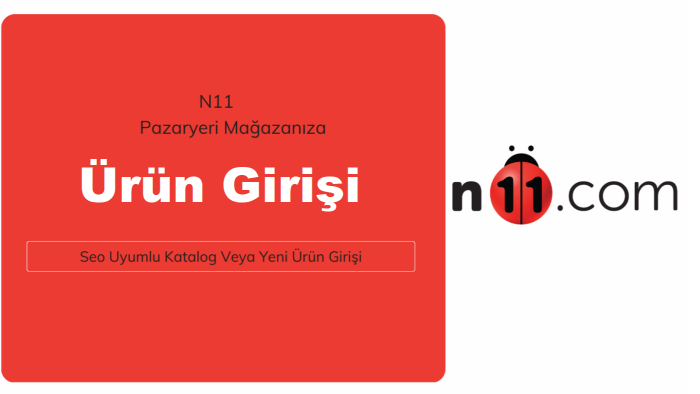 N11 pazaryeri mağazanıza ürün girişi yapabilirim