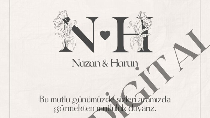 profesyonel olarak davetiye yapıyorum