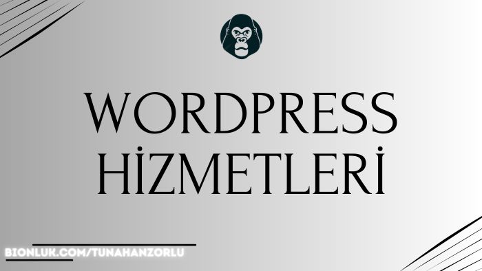 wordpress desteği veririm