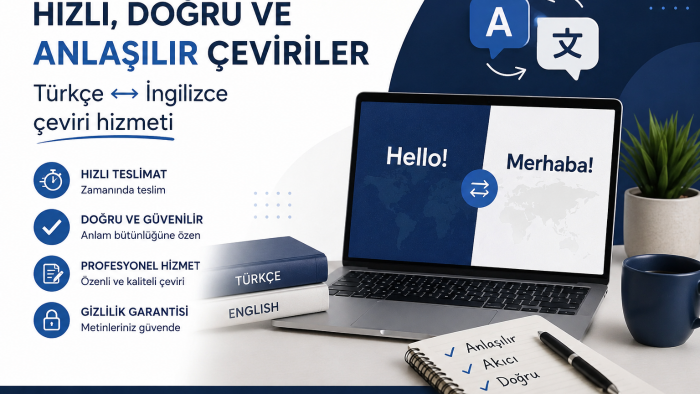 metinlerinizi özenle çeviririm