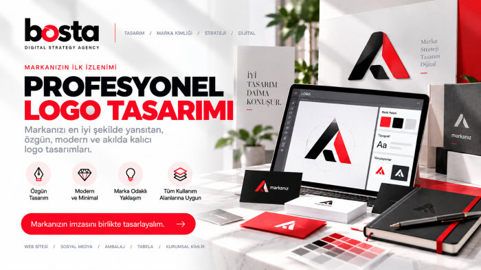 markanıza özel, profesyonel ve özgün logo tasarlıyorum