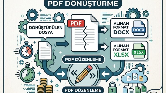 pdf dönüştürme yada düzenleme yapabilirim