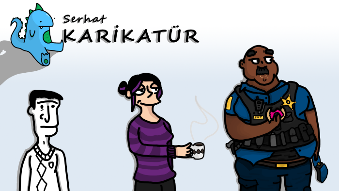  sizin istediğiniz bir karikatürü çizerim