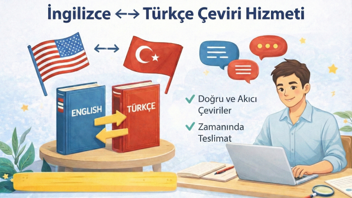 İngilizce-Türkçe ve Türkçe-İngilizce çeviri yaparım