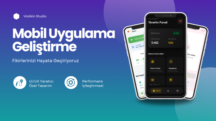 Flutter ile İOS ve Android mobil uygulama geliştiririm