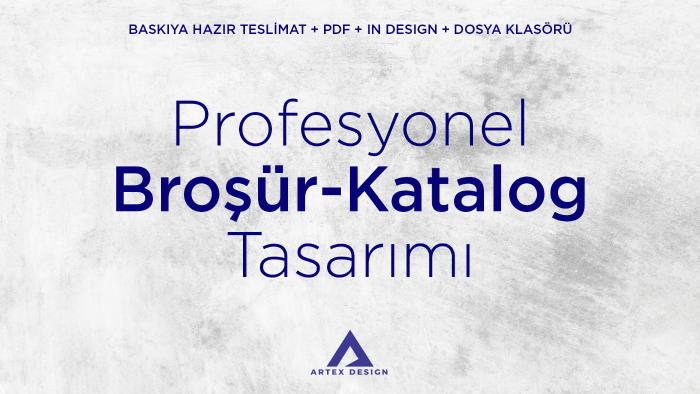 ihtiyacınıza uygun katalog broşür tasarlarım