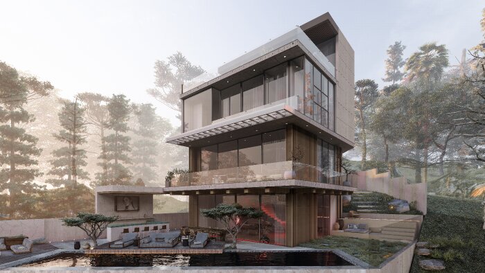 sizin cephe tasarımlarınızı yapabilir ve render alabilirim