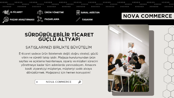 e-ticaret mağazanız için uçtan uca düzenlemeler yaparım