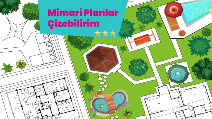 Autocad kullanarak mimari plan ve görünüş çizebilirim