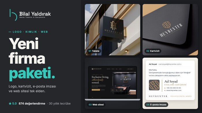 yeni firmanız için logo ve web sitesi hazırlayabilirim