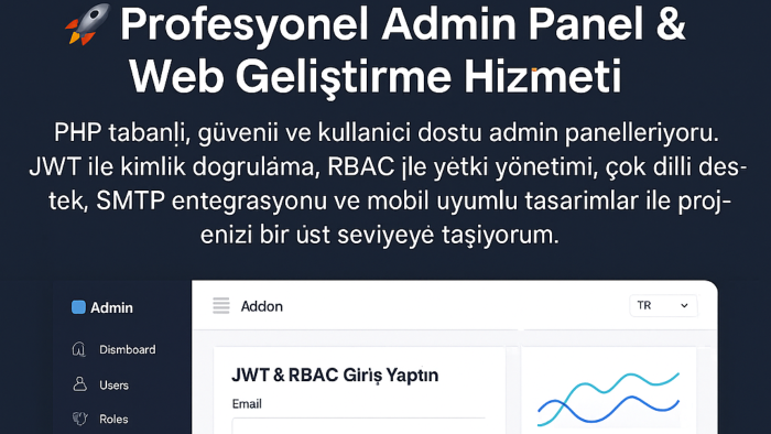 ihtiyaçlarınıza  özel kodlanmış web siteleri geliştiriyorum
