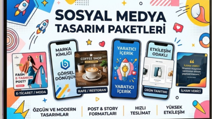 sosyal medya markanızı öne çıkaracak tasarımlar yapıyorum