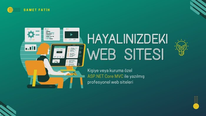 sizin isteklerinize göre özel web sitesi yapabilirim