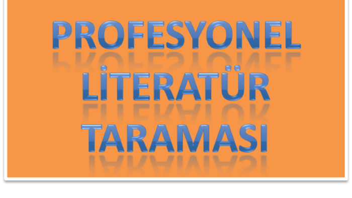 literatür araştırması yaparak bilimsel metinler yazarım