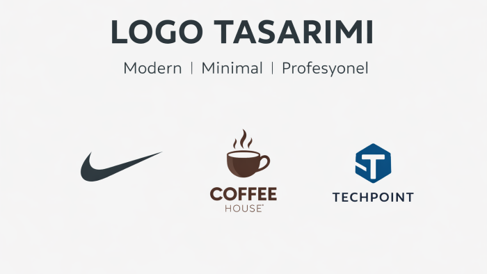 markanıza özel modern ve profesyonel logo tasarımı yaparım