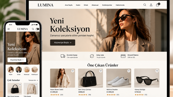 profesyonel Shopify e-ticaret mağazanızı kurarım