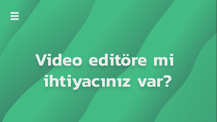 güzel montaj yaparım