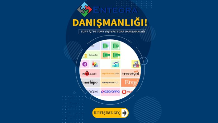Entegra programında profesyonel destek verebilirim