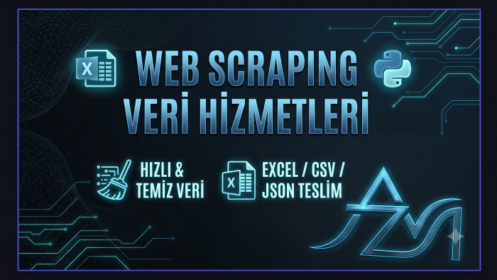 istediğiniz sitelerden Python ile veri kazıma yaparım