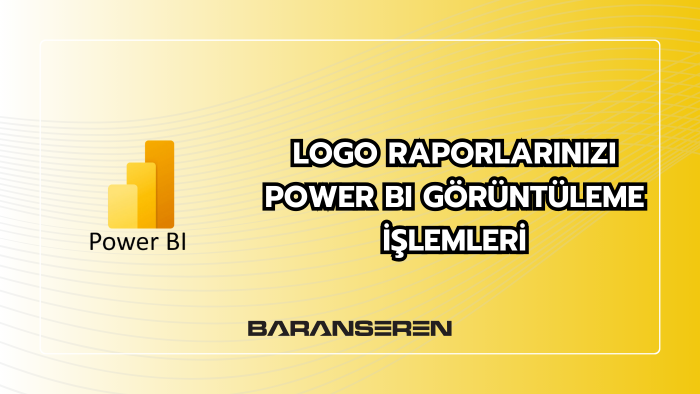 Logo Tiger raporlarınızı Power BI raporlarına çevirebilirim
