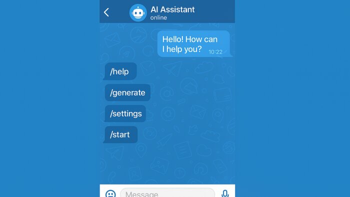 telegram bot geliştiririm