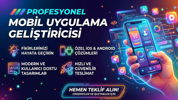 mobil uygulama fikrinizi yapıp yayınlayacağım