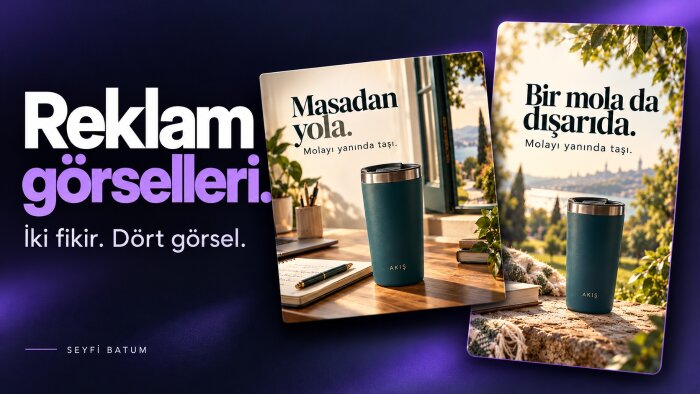 ürün ve kampanyanız için reklam görselleri tasarlarım