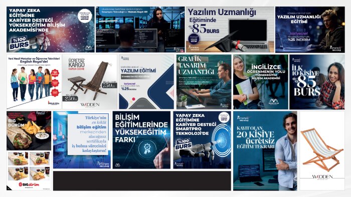 markanız için banner ve post tasarımı yapabilirim