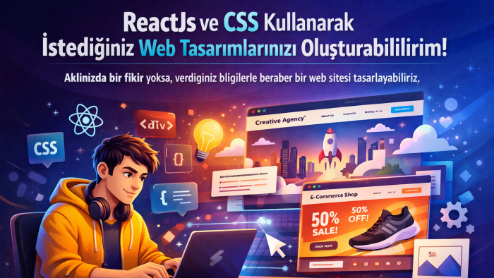isteğinize özel web siteleri oluşturabilirim