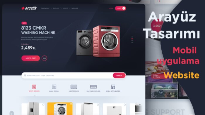 Arayüz (UI/UX) tasarımı yapabilirim
