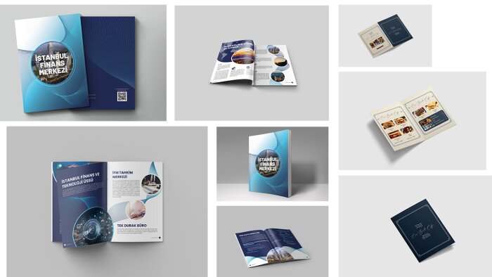 katalog ve broşür tasarlıyorum