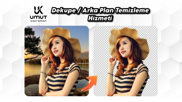 fotoğraf dekupe (arka plan silme) ve rötuş yaparım