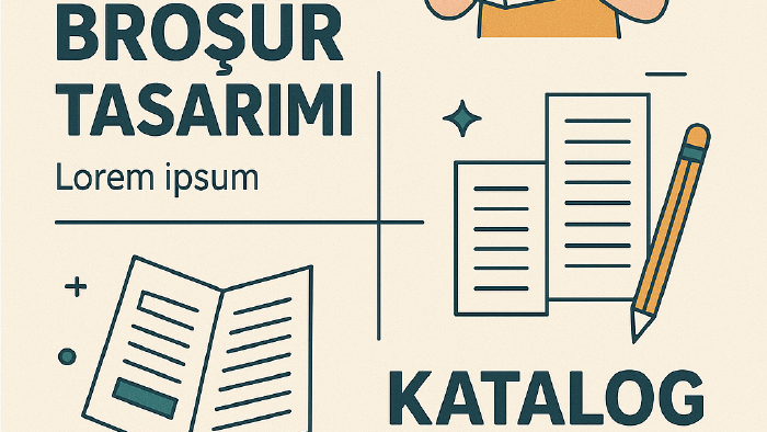 gözlerin ayrılamayacağı broşür ve kataloglar yapmaktayım