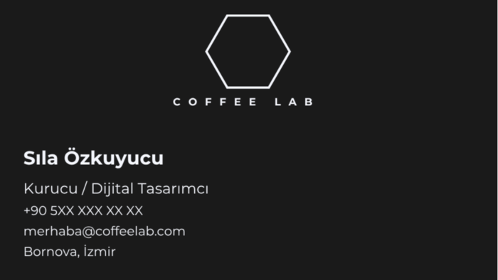 premium minimalist kartvizit tasarımı hazırlarım