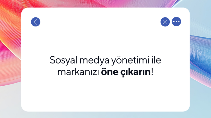 sosyal medya hesapları için içerik ve tasarım üretiyorum