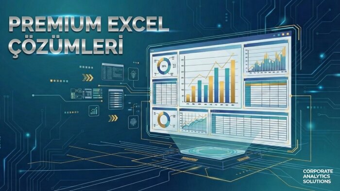excel’de profesyonel çalışmalar yaparım