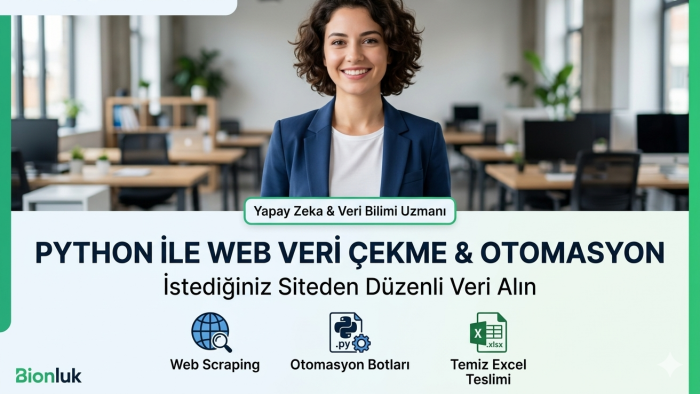 Python ile istediğiniz web sitelerinden veri çekerim