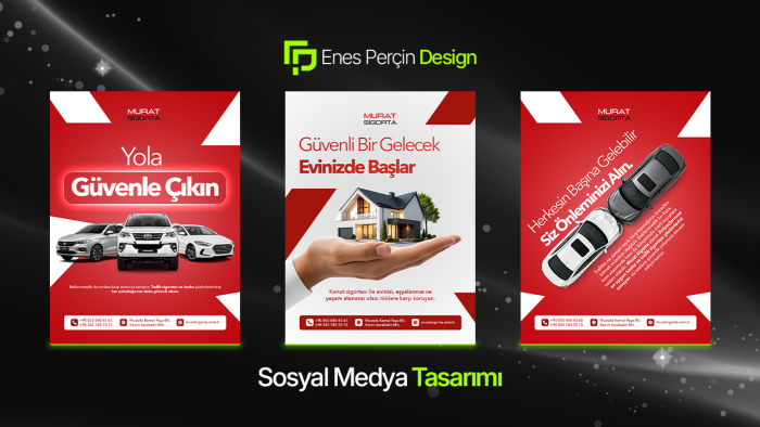 markanız için modern sosyal medya tasarımları yapıyorum